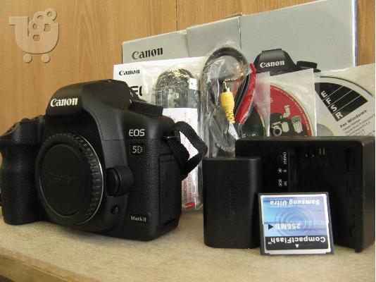 Canon EOS 5D Mark II 21MP DSLR Camera (Skype: erthvik212)